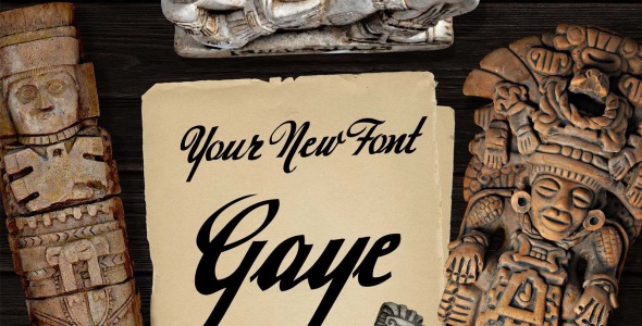 Шрифт на тему графика