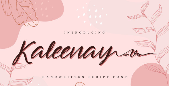 Шрифт на тему графика