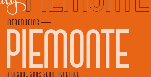 Шрифт на тему графика