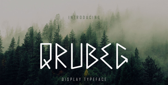 Шрифт на тему графика