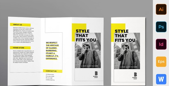 Фирменный стиль на тему графика