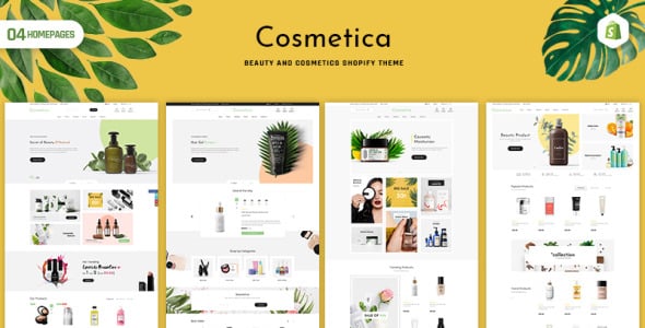 Beauty &amp; Cosmetics Shopify Theme