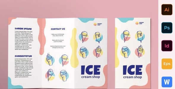 Фирменный стиль на тему графика