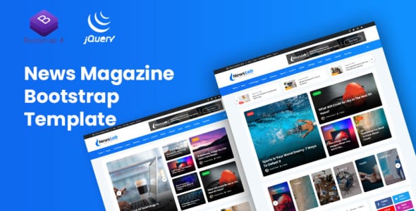 News Magazine Website Template
