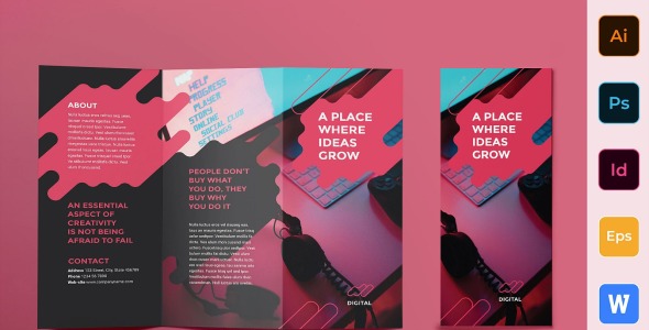 Фирменный стиль на тему графика