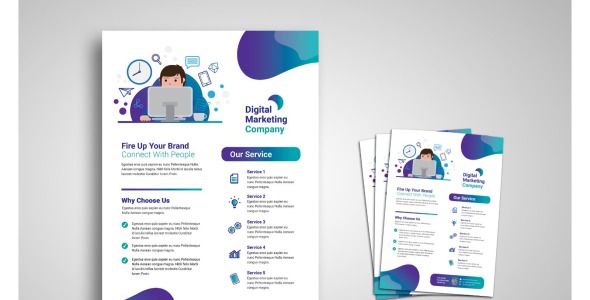 Фирменный стиль на тему графика