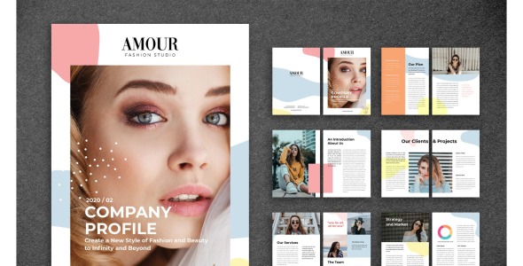 Фирменный стиль на тему графика