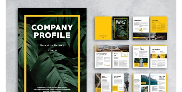 Фирменный стиль на тему графика