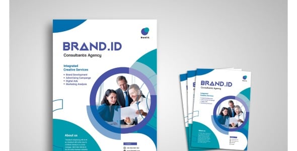 Фирменный стиль на тему графика