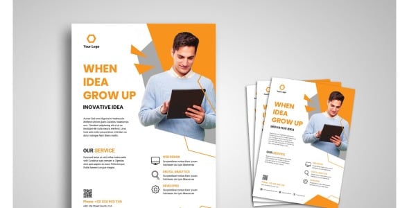 Фирменный стиль на тему графика