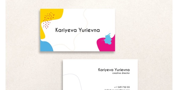 Фирменный стиль на тему графика