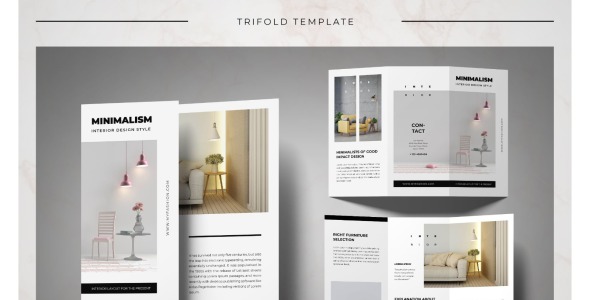 Download Trifold Minimalism Corporate Identity Template Фирменный стиль на тему графика