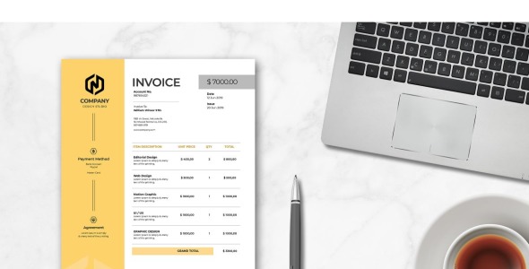 Фирменный стиль на тему графика
