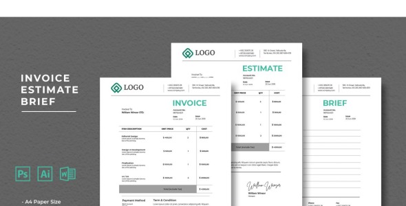 Фирменный стиль на тему графика