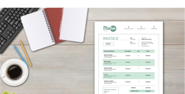 Фирменный стиль на тему графика