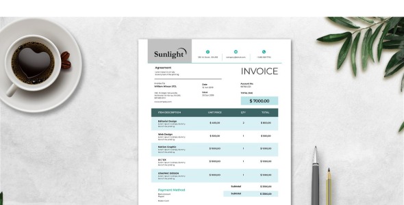 Фирменный стиль на тему графика