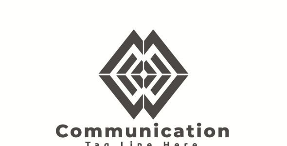 Шаблон логотипа на тему графика