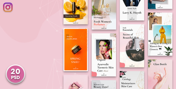 Шаблон для соцсетей на тему графика