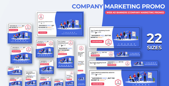 Шаблон для соцсетей на тему графика