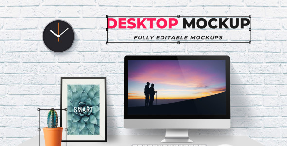 Мокап для продукта на тему графика