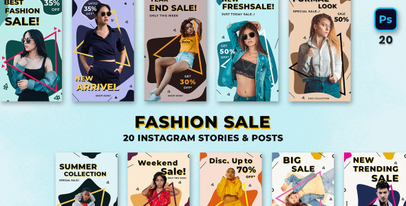 Шаблон для соцсетей на тему графика