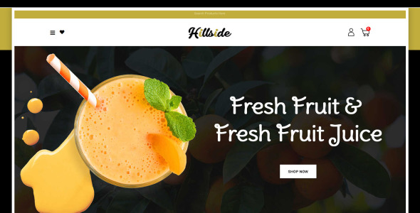 Fruit Store OpenCart Template