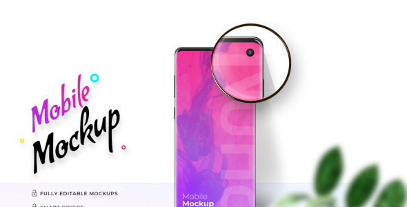 Мокап для продукта на тему графика