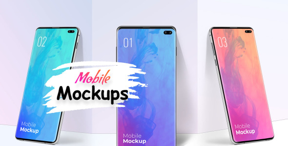 Мокап для продукта на тему графика