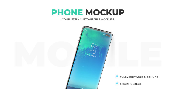 Мокап для продукта на тему графика