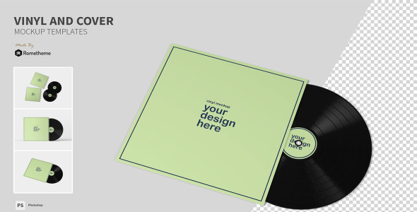 Мокап для продукта на тему графика