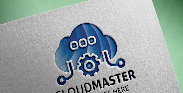 Шаблон логотипа на тему графика