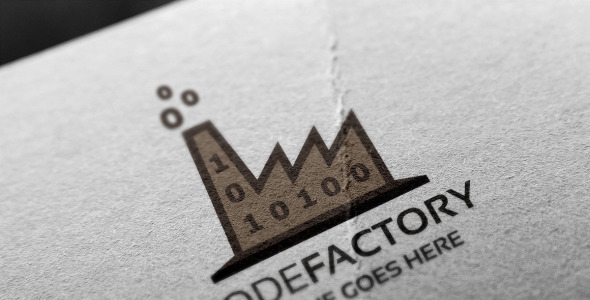 Шаблон логотипа на тему графика