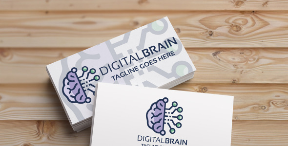 Шаблон логотипа на тему графика