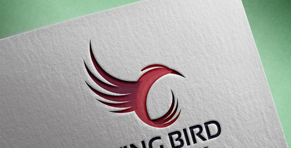 Шаблон логотипа на тему графика