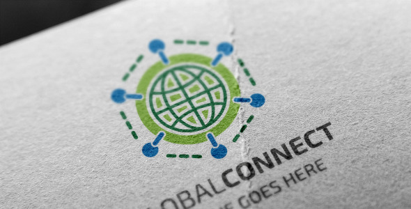 Шаблон логотипа на тему графика