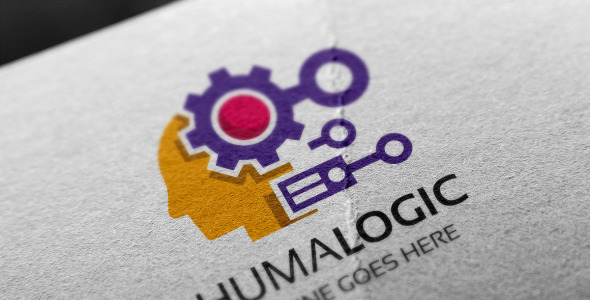 Шаблон логотипа на тему графика