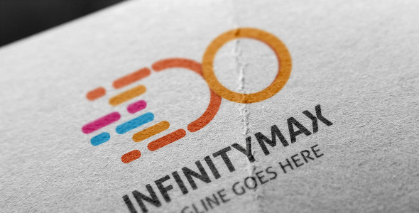 Шаблон логотипа на тему графика