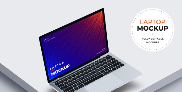 Мокап для продукта на тему графика