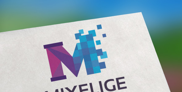 Шаблон логотипа на тему графика