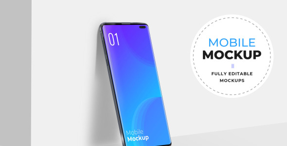 Мокап для продукта на тему графика