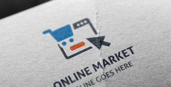 Шаблон логотипа на тему графика