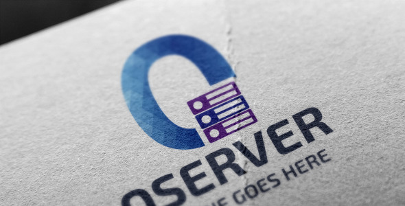 Шаблон логотипа на тему графика