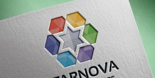 Шаблон логотипа на тему графика