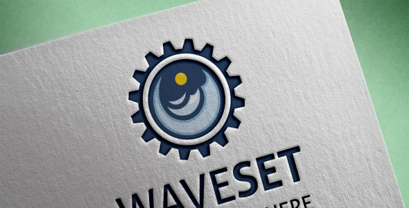 Шаблон логотипа на тему графика