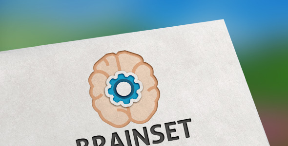 Шаблон логотипа на тему графика