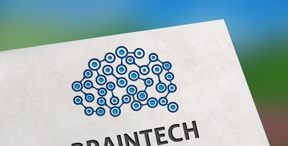 Шаблон логотипа на тему графика