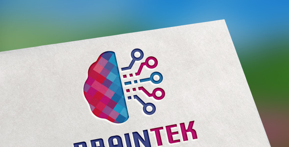 Шаблон логотипа на тему графика