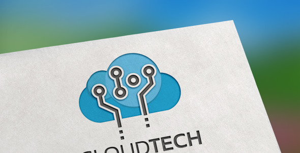 Шаблон логотипа на тему графика