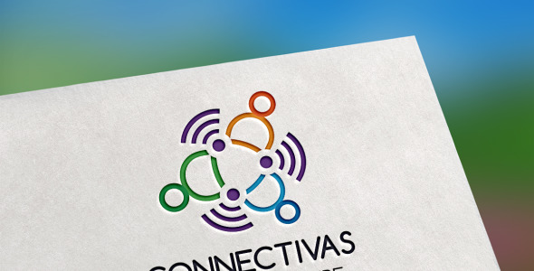 Шаблон логотипа на тему графика