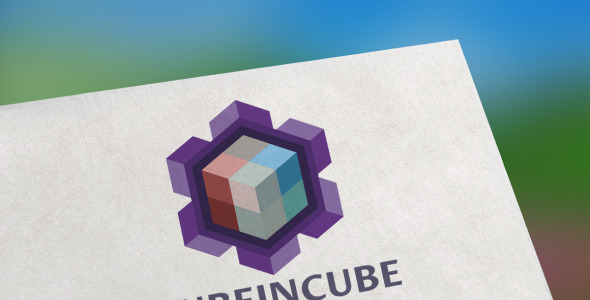 Шаблон логотипа на тему графика